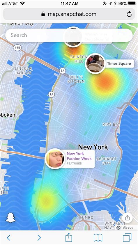 Snap Map Datenschutz